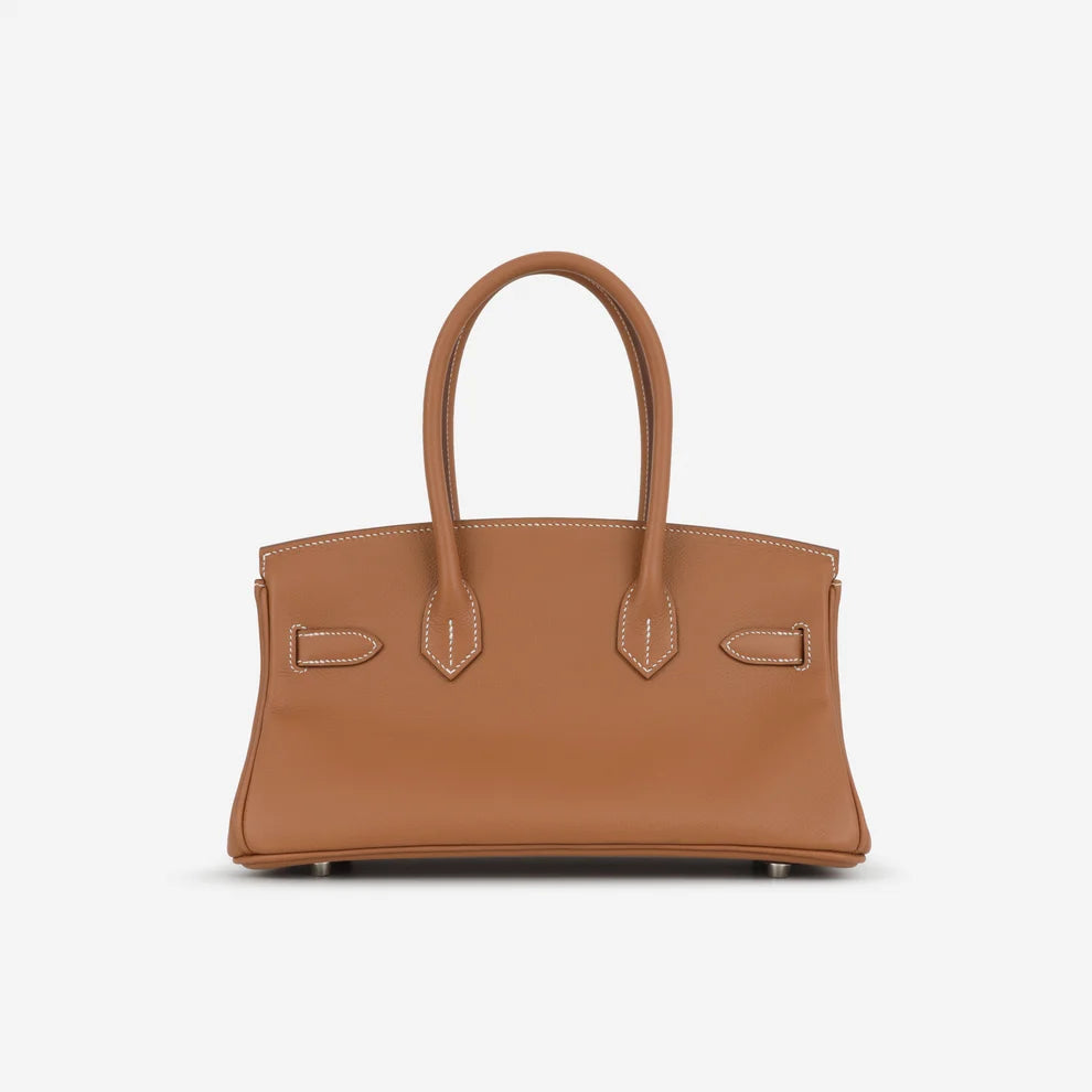 Hermès Shoulder Birkin 29 - Gold Evercolor | Palladium Hardware