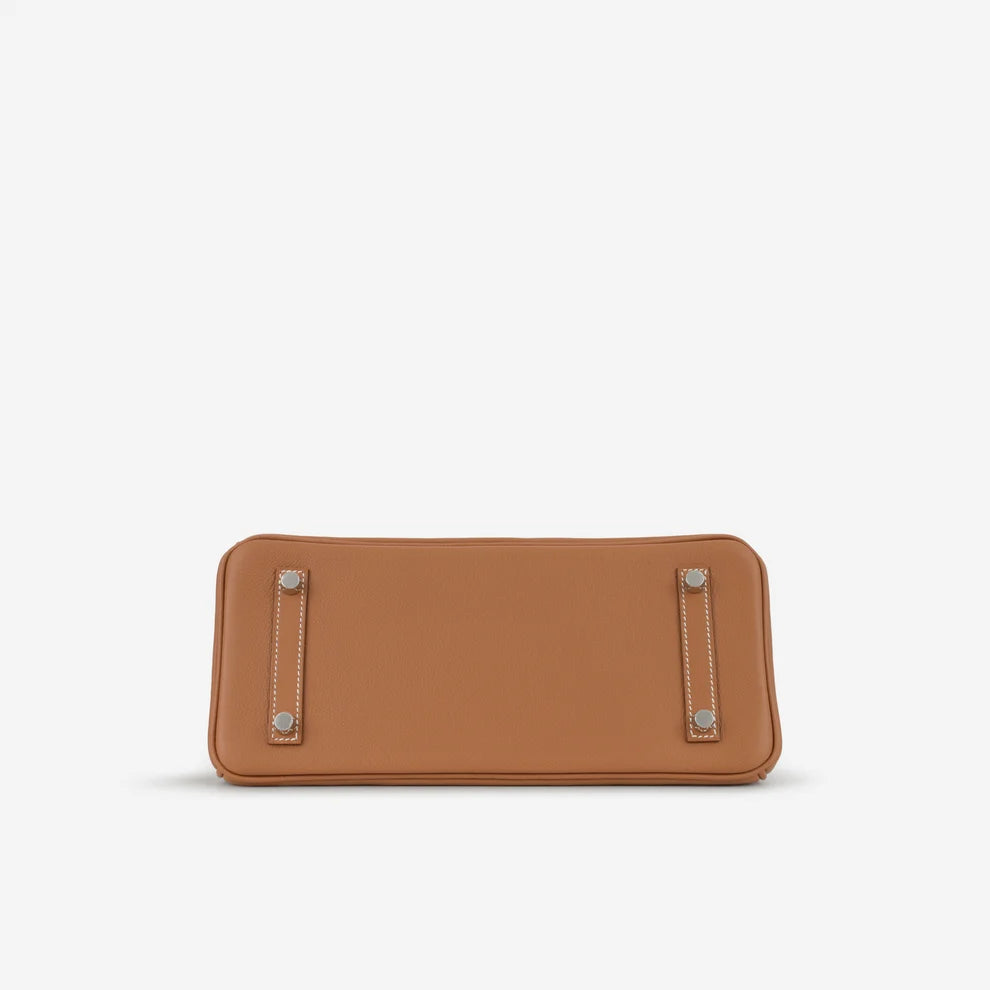 Hermès Shoulder Birkin 29 - Gold Evercolor | Palladium Hardware