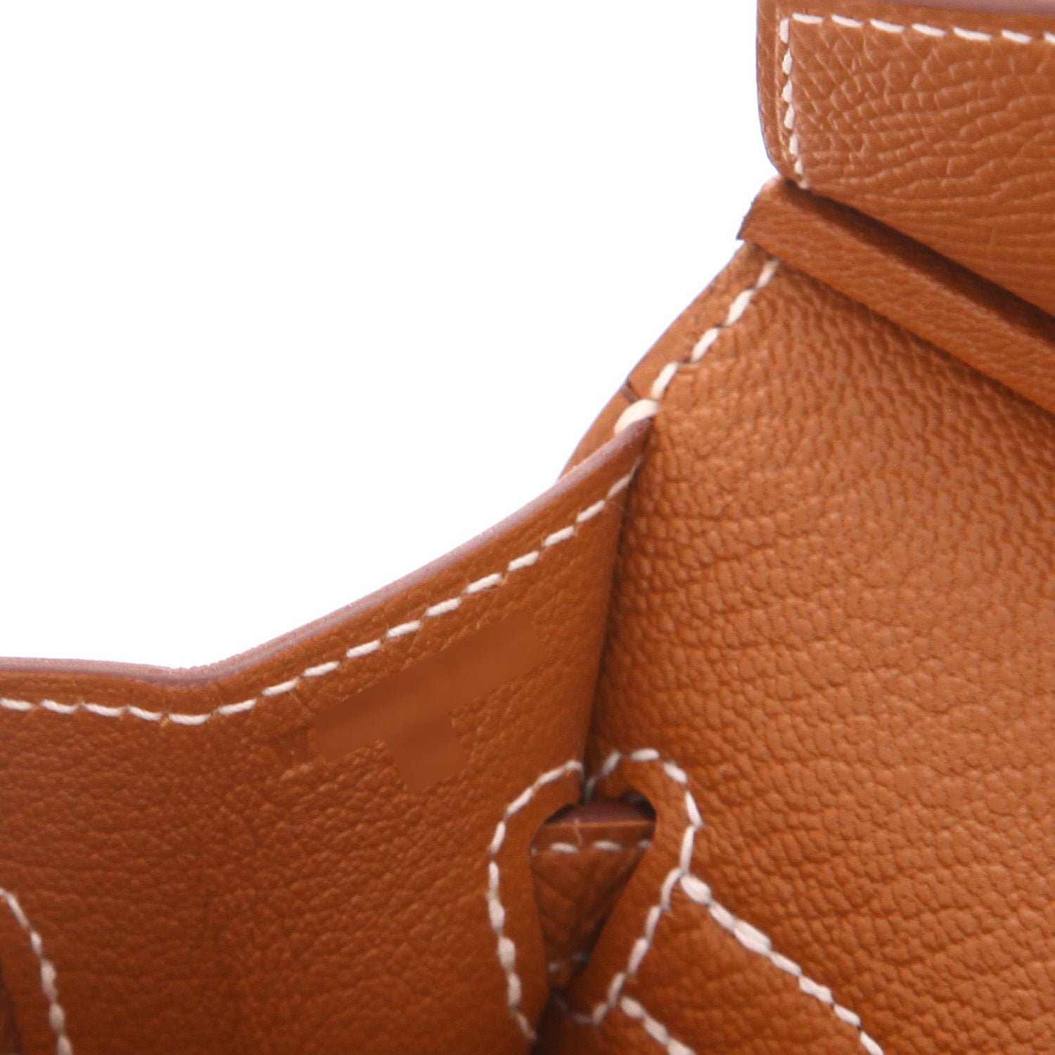 HERMÈS Birkin 25 cm handbag in gold epsom leather