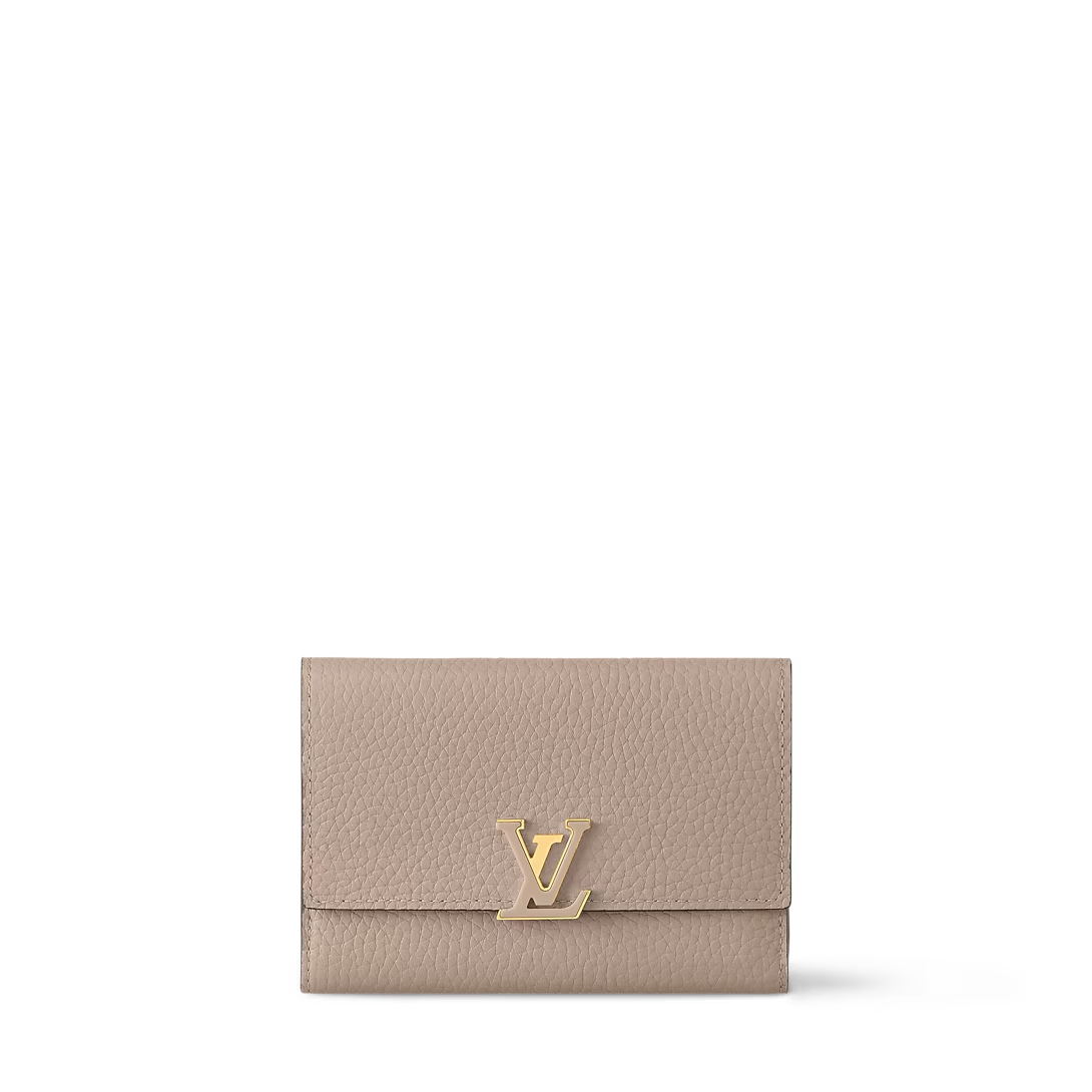 LV M62159 Capucines Compact Wallet