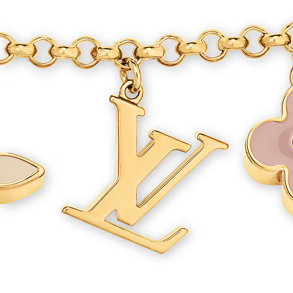 M01413 Icon Fleur De Monogram Bag Charm Chain