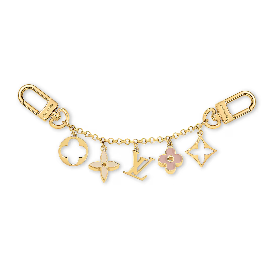 M01413 Icon Fleur De Monogram Bag Charm Chain