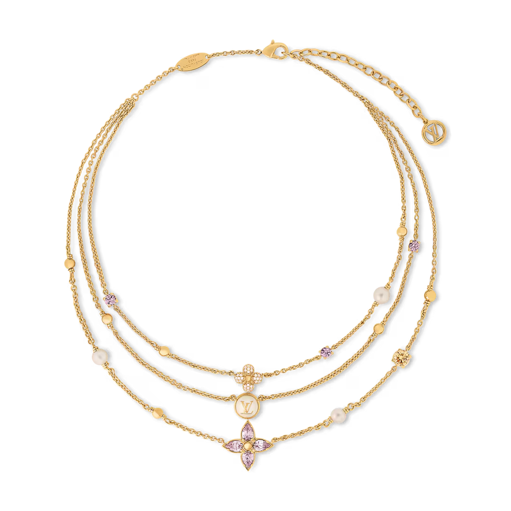 M04226 New LV Blooming Symphony Necklace