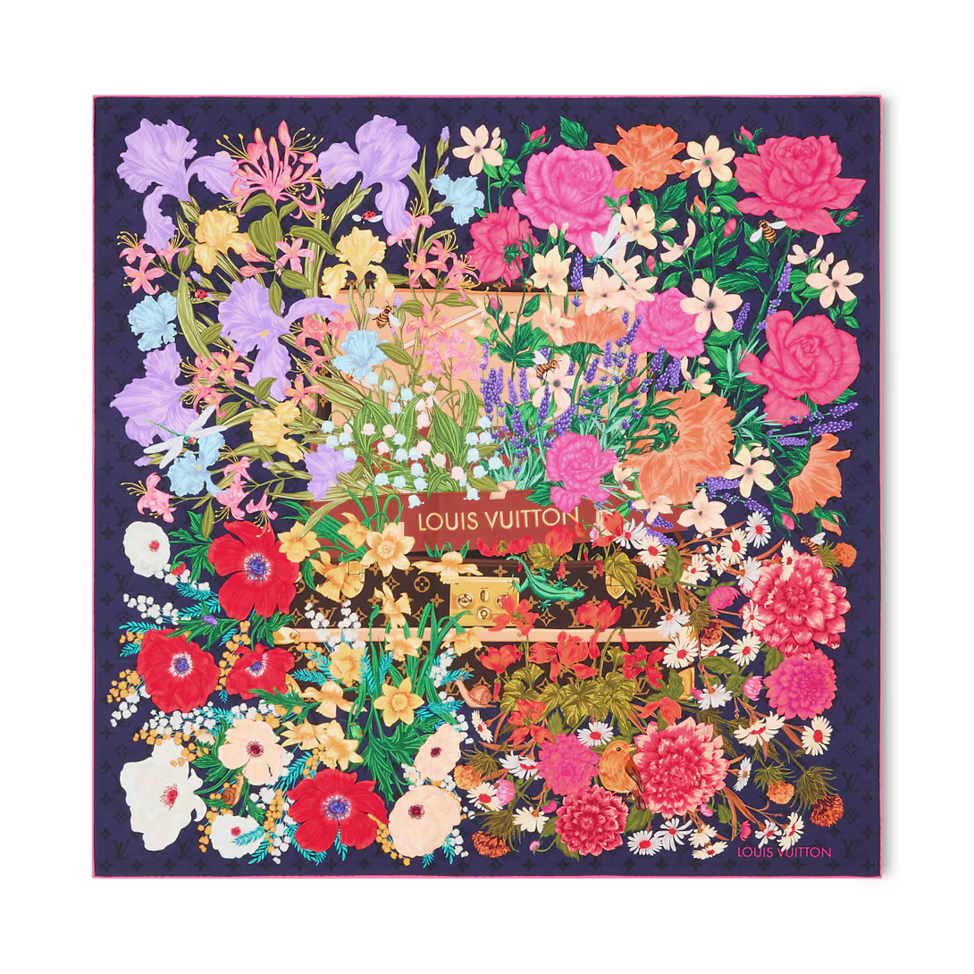 M98753 New LV En Fleurs Square 90