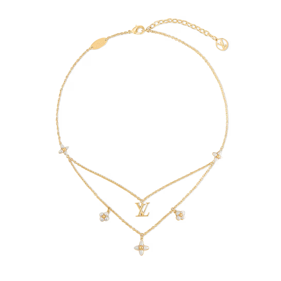 M00981 Icon LV Floragram Necklace