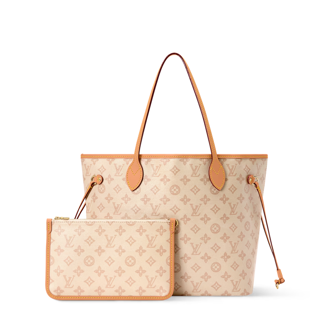 LV M27521 Neverfull MM Tote Bag