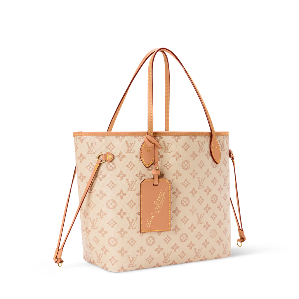 LV M27521 Neverfull MM Tote Bag