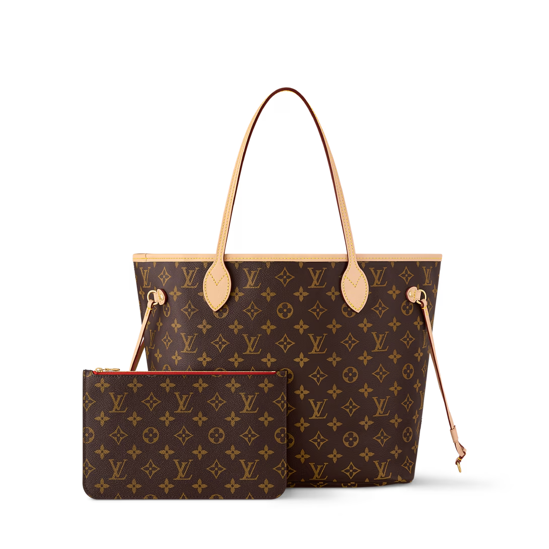 LV M46987 Neverfull MM Tote Bag